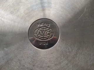 Olla AMC Ovalada de acero quirúrgico.