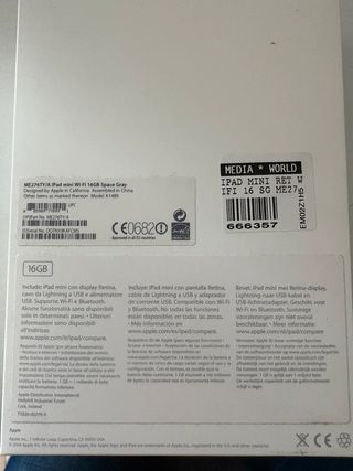 Apple iPad Mini 2 16GB Grigio Siderale Wi-Fi