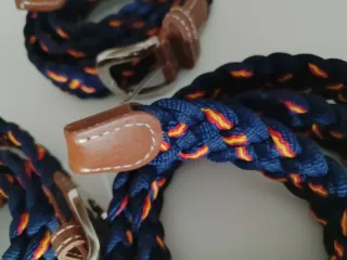 Cinturones trenzados niño/mujer