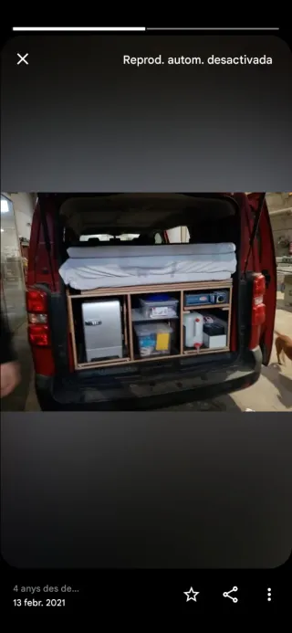 Mueble Camper Furgoneta