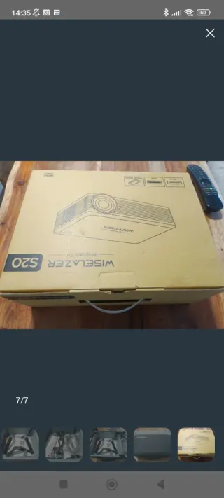 Proyector WISELAZER S20 1080P Nuevo