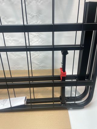 Somier Plegable 90x200 cm Negro