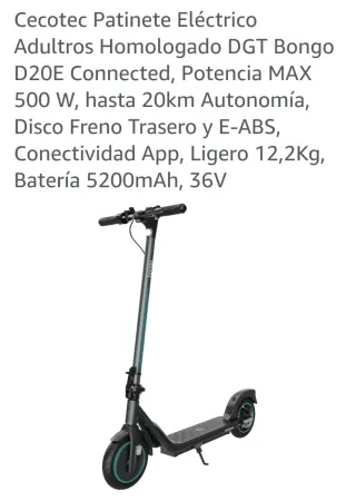 Patinete Eléctrico OOK-TEK