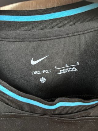 Camiseta Brasil Nike Conceptual 2022 Negra/Turques