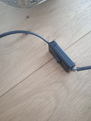 Pie de lámpara vintage años 70