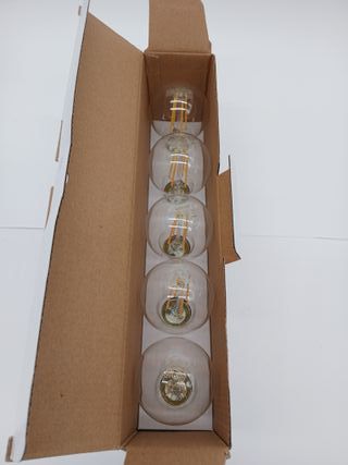 OSRAM LED Filament Lamp Base A60 Bulb Shape 7W 827, 2700K Warm White, E27, Clear, 806 lm, Shock and Vibration Resistant [Energy