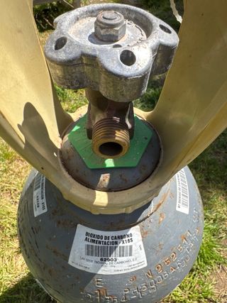 Bombona CO2 Alimentación  12kg SIN GAS