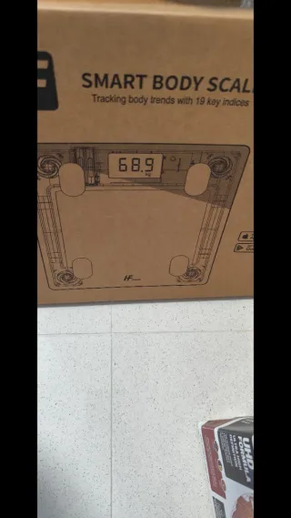 Báscula Inteligente HF Fitness
