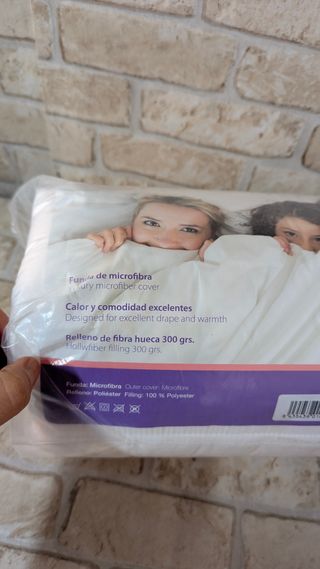 Todocama - Edredón/Relleno nórdico de Fibra