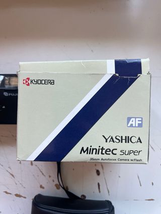 Lote 5 Câmaras Analógicas Konica, Fuji, Kodak, Ric