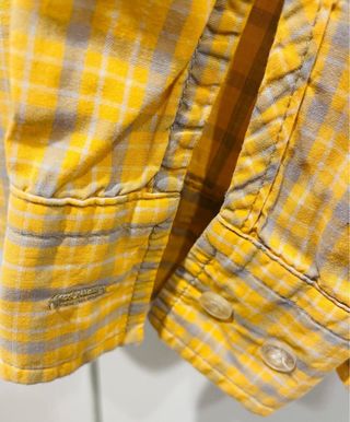 The North Face Camisa Quadres Groc/Gris