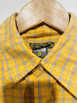 The North Face Camisa Quadres Groc/Gris