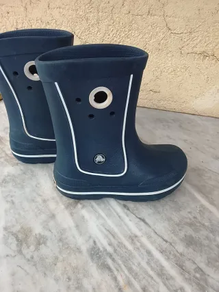 Stivali gomma Crocs blu n. 29/30