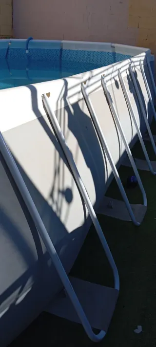 Piscina INTEX Prism Frame Oval 6.10x3.05x1.22m