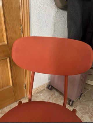 4 Sillas Sandsberg Ikea marrón rojizo