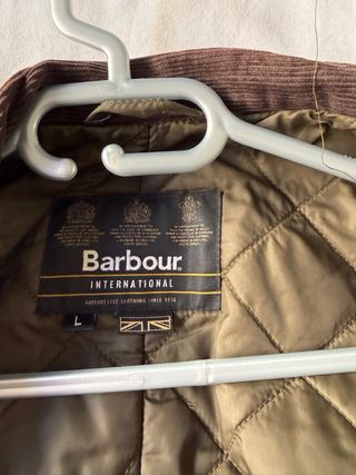 Chaqueta Barbour International verde