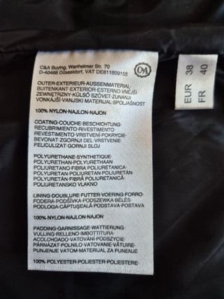 Parka Azul Marino C&A