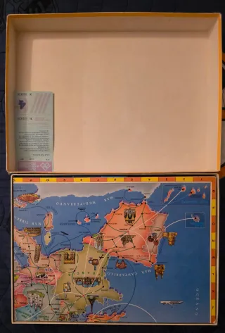Juego de mesa Viaje por Europa