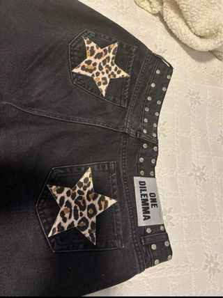 Pantalón vaquero One Dilemma negro