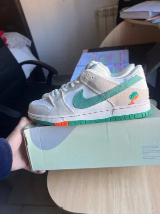 Nike Dunk SB Jarritos Verde y Blanco