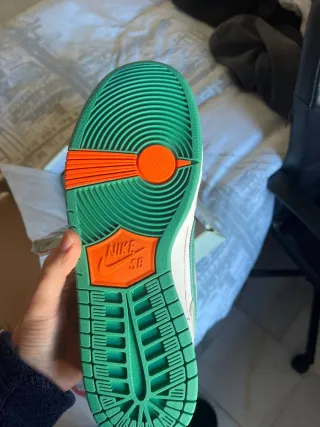 Nike Dunk SB Jarritos Verde y Blanco