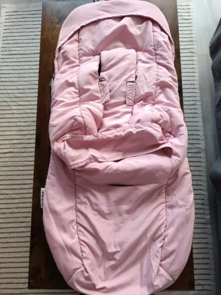 SACO Bugaboo Rosa + CAPOTA