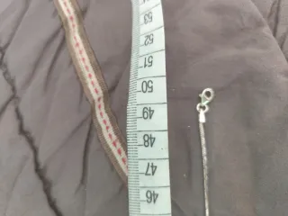 Cadena plata con ángel plata y oro