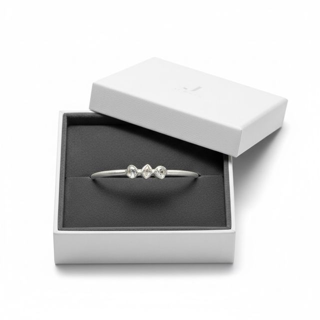 Pulsera Plata 925 Cuarzo Herkimer