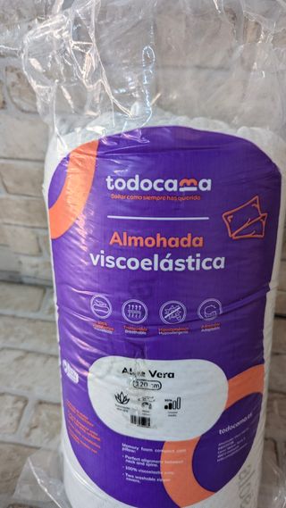 Almohada Todocama Viscoelástica 120cm