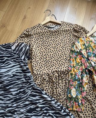 Lote 4 Vestidos Stradivarius Talla S