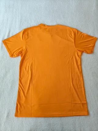 Camiseta deportiva naranja hombre talla S