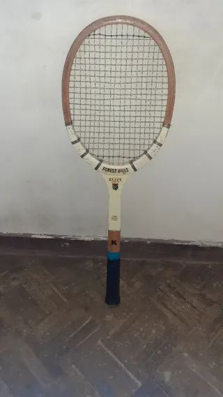 Raqueta  tenis vintage Forest Hills Elite.ver foto
