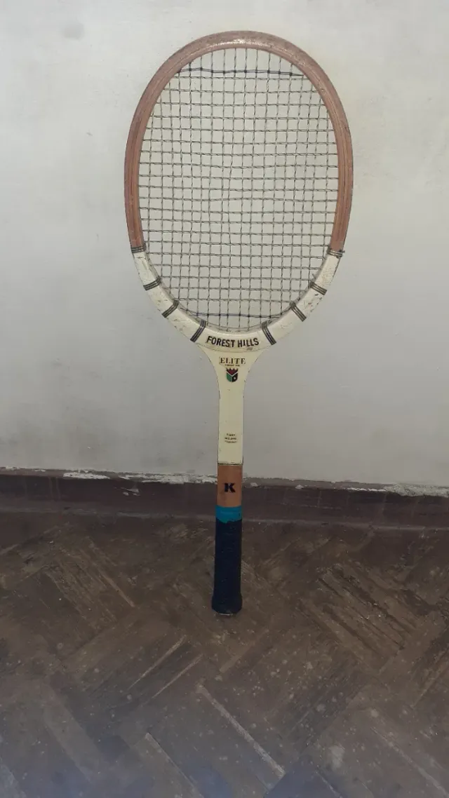 Raqueta  tenis vintage Forest Hills Elite.ver foto