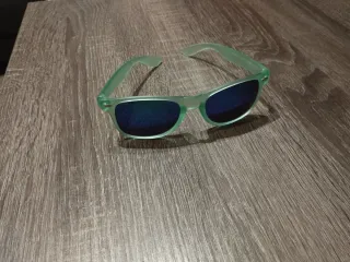 Gafas de sol verdes lentes espejo