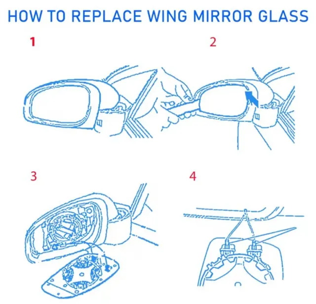 Espejo retrovisor izquierdo VW Passat (2005-2010)