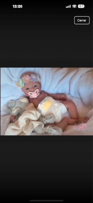 Muñeca Reborn Silicona Completa