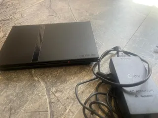 Consola Sony PS2 Negra + Adaptador Corriente