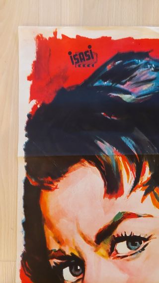 Cartel original Sentencia contra una mujer (1960)