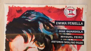 Cartel original Sentencia contra una mujer (1960)