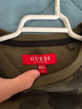 Sudadera Guess Camuflaje Talla M