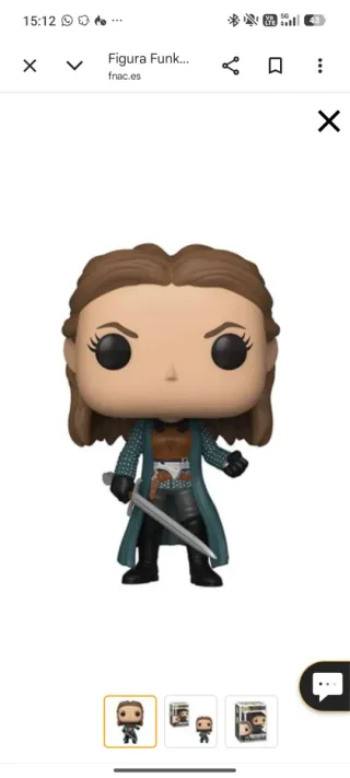 Figura Funko Pop Yara Greyjoy Juego de Tronos