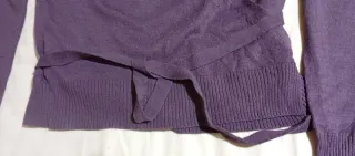 Cárdigan Mango cruzado lazo talla L