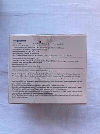 Cámara de seguridad Aqara G100 2K