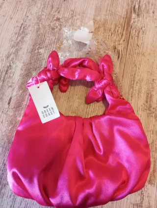 Bolso de fiesta ross fucsia