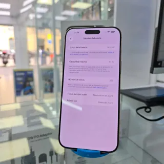 iPhone 16 Pro Max 256GB Dorado 91% Cómo nuevo