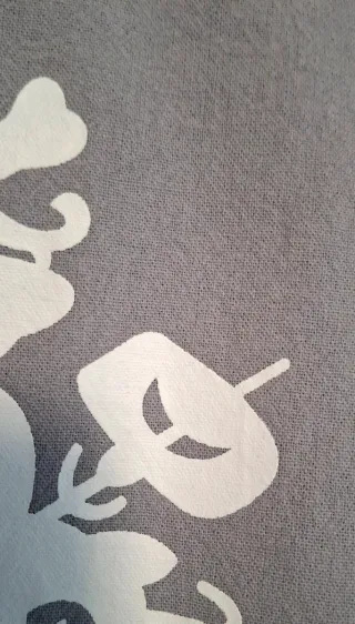 Vestido largo gris de lino