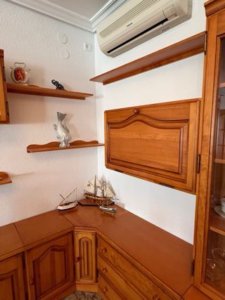 Conjunto Mueble Comedor Madera Maciza