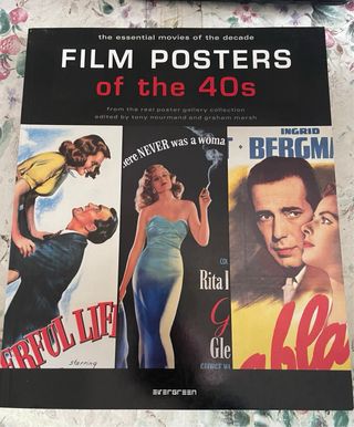 2 Libri Film Poster Anni 40 e 50