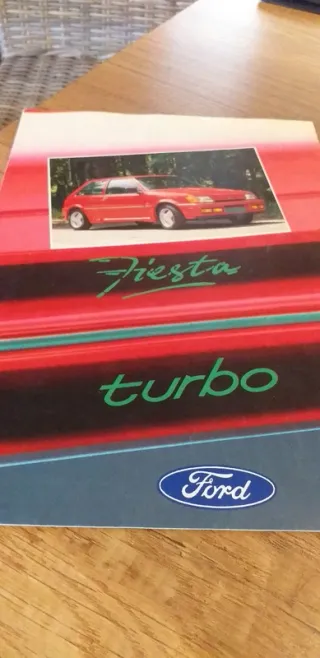 Catálogo Ford Fiesta Turbo 1990