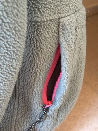 Polar mujer invierno beige/verde